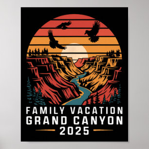 Gezinsvakantie Grand Canyon 2025 Gezinsvakantie  Poster