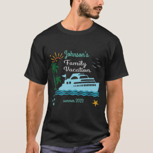 Gezinsvakantie op cruise t-shirt