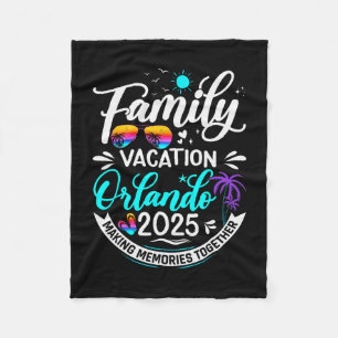 Gezinsvakantie Orlando 2025 Strand Zomer Vakantie Fleece Deken