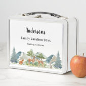 Gezinsvakantieherten van bosbossen (In situ)