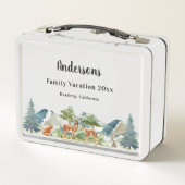 Gezinsvakantieherten van bosbossen (Achterkant)