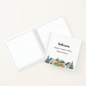 Gezinsvakantieherten van bosbossen notitieboek (Binnen)