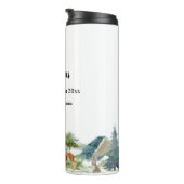 Gezinsvakantieherten van bosbossen thermosbeker (Geroteerd rechts)