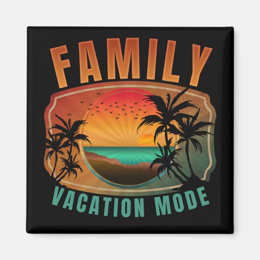 GEZINSVAKANTIEMODUS MAGNEET (Voorkant)