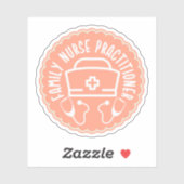 Gezinsverpleegkundige Sticker (Vel)