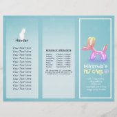 Gezinsverzorging van salon met tri-Fold Brochures (Voorkant)