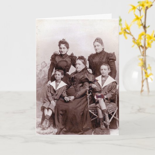 Gezinswaarden Kaart (Gele Bloem)