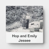 Gezinsweergaveklek met Easle Fotoplaat (Voorkant)