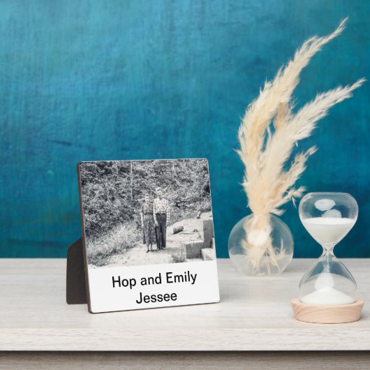 Gezinsweergaveklek met Easle Fotoplaat (Insitu)