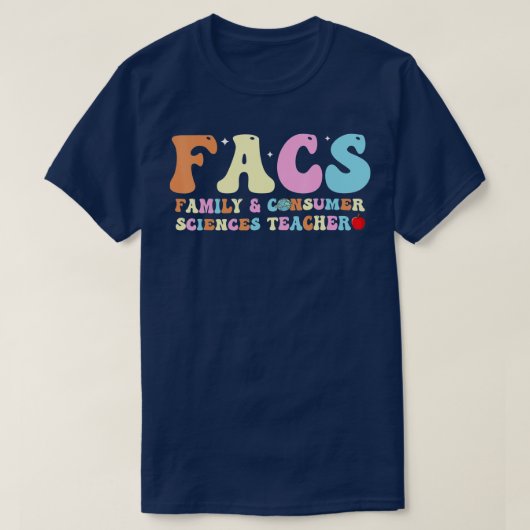 Gezinswetenschappen en consumentenzaken krijgen de t-shirt (Design voorkant)
