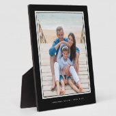 Gezinswissing Fotogeheugen keepomwille Black Lijst Fotoplaat (Zijkant)