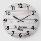 gezinswoning grote klok (Voorkant)