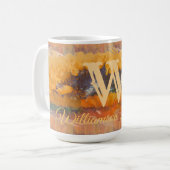 Gezinszonsondergang 0612 koffiemok (Voorkant links)