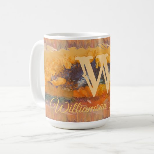 Gezinszonsondergang 0612 koffiemok (Voorkant links)