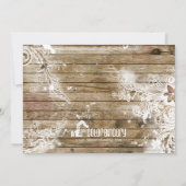 Gezocht 7 x 5-inch evenementenuitnodiging kaart (Achterkant)