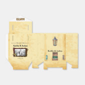 GEZOCHT 🤠  Cowboy Boots Wedding Bedankdoosjes (Uitgevouwen)