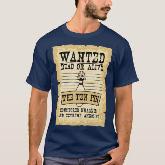 Gezocht dood of leef de tien knuppels t-shirt