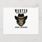 Gezocht dood of levend briefkaart (Voorkant)