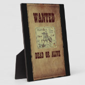 Gezocht dood of levend fotoplaat (Zijkant)