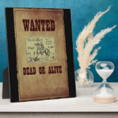 Gezocht dood of levend fotoplaat (Zijkant)