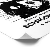 Gezocht dood of levend kattenklassiek Poster (Hoek)