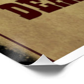 Gezocht dood of levend perfect poster (Hoek)