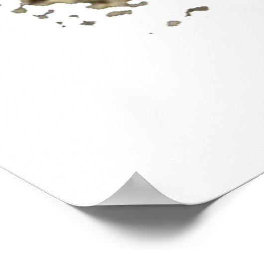 Gezocht dood of levend Poster (Hoek)