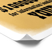 Gezocht, dood of levend poster (Hoek)