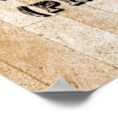 Gezocht dood of levend poster (Hoek)