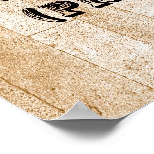 Gezocht dood of levend poster (Hoek)