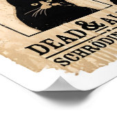 Gezocht dood of levend Poster van Schrodinger (Hoek)