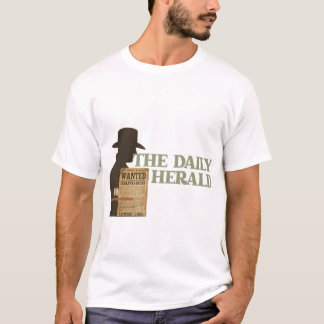 Gezocht door de Herald T-shirt