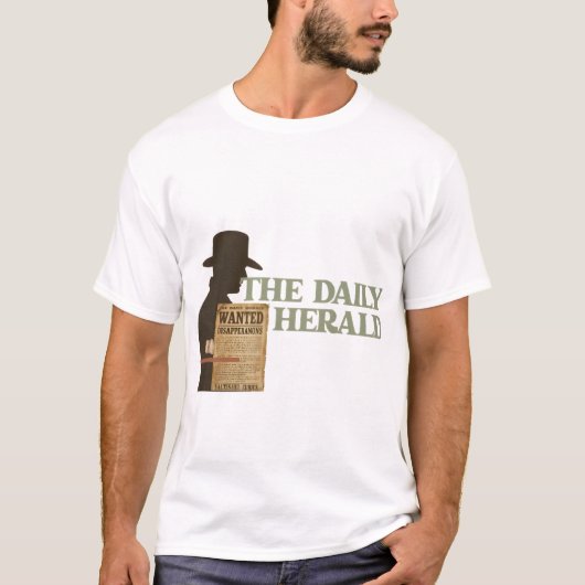 Gezocht door de Herald T-shirt (Voorkant)