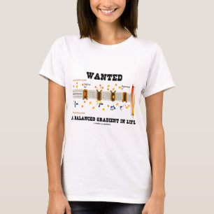 Gezocht een evenwichtige gradiënt in leven (Na-K T-shirt