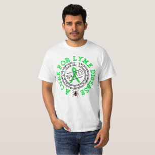 Gezocht: Een Geneesmiddel voor Lyme Ziekte T-shirt
