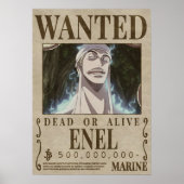 Gezocht één stuk Enel Poster (Voorkant)