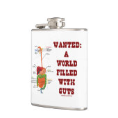 Gezocht een wereld vol met darmen (spijsverterings heupfles (Links)