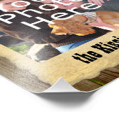 Gezocht gepersonaliseerd Poster, grote foto met te Foto Afdruk (Hoek)