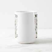 Gezocht Grappige Hond Persoonlijke Stalker Koffiemok (Center)