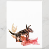 Gezocht Hond Grafisch Ontwerp Poster Flyer (Achterkant)