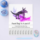 Gezocht Hond Grafisch Ontwerp Poster Flyer (Enkel)