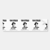 Gezocht Jesse James Bumpersticker (Voorkant)