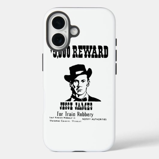 Gezocht Jesse James Case-Mate iPhone Case (Achterkant)