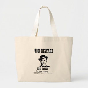 Gezocht Jesse James Grote Tote Bag