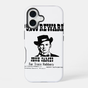 Gezocht Jesse James iPhone 16 Hoesje