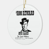Gezocht Jesse James Keramisch Ornament (Links)