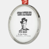 Gezocht Jesse James Metalen Ornament (Links)