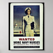 Gezocht meer marineverpleegsters poster (Voorkant)
