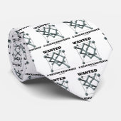 Gezocht naar een silicium (chemische structuur) stropdas (Opgerold)