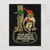 Gezocht-olie, beukennoten WW1-Briefkaart verzamele Briefkaart (Voorkant)